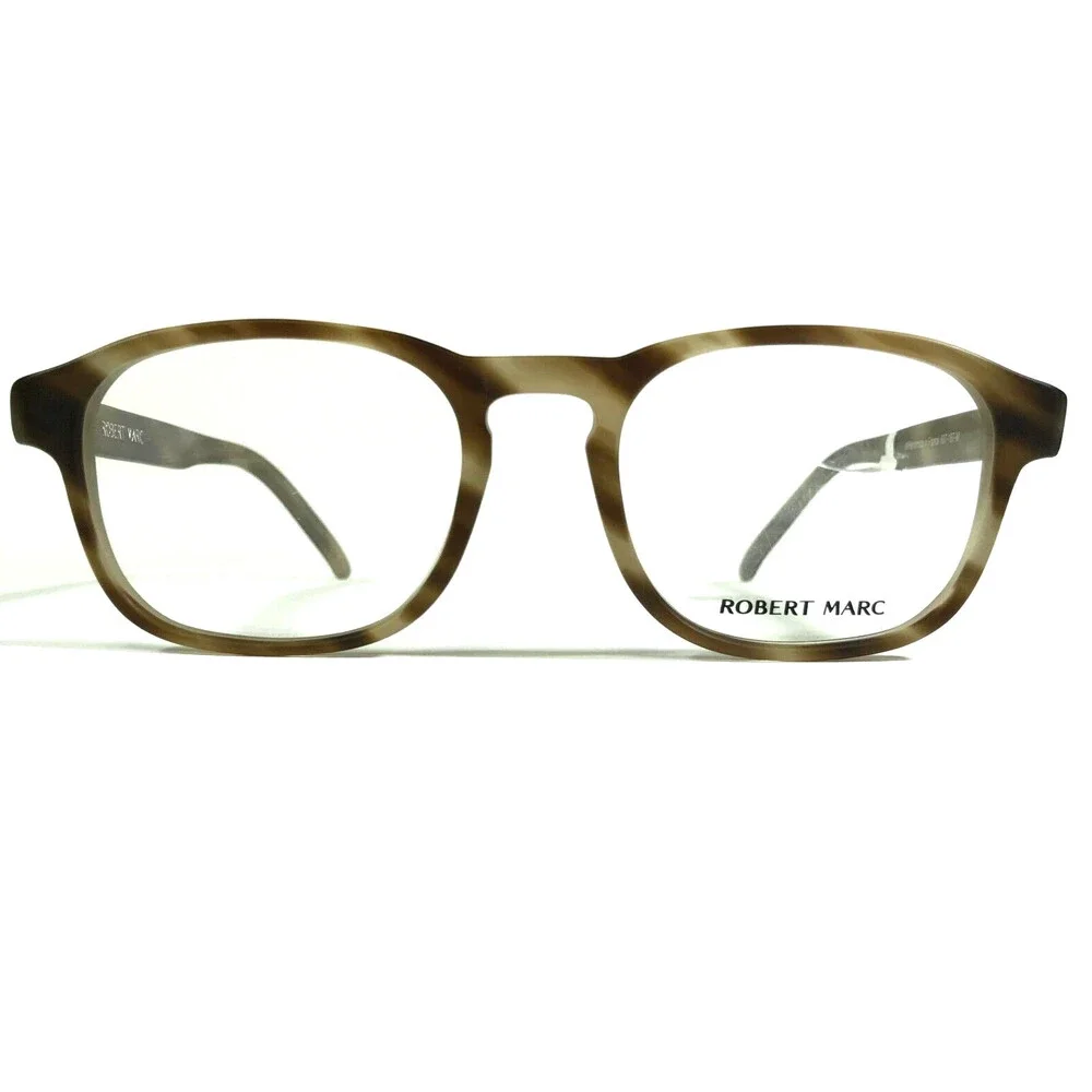 Robert Marc 807-187-M Eyeglasses Frames Brown Green Square Full Rim 48-19-135